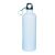 60pcs/Pack 750ml Blank Aluminum Sports Bottle for Sublimation Printing, Silver