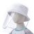 Escudo Facial Transparente para NIÑOS, Cubre Cabeza y Cara, Sombrero de Tamaño Ajustable