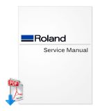 Manual de Servicio ROLAND SolJet Pro III XC-540