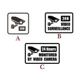  Sticker de "Alerta Sistema de Video vigilancia 24HRS"