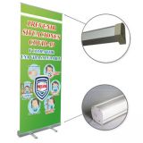 Roll Up Banner Publicitario De Aluminio EB+bolsas dobles 85x200