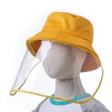 Escudo Facial Transparente para NIÑOS, Cubre Cabeza y Cara, Sombrero de Tamaño Ajustable