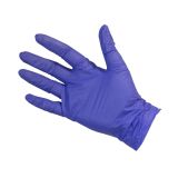 Medical Exam Examination Sanitary Blue Gloves Nitrile Latex   Gloves 100Pcs/pack