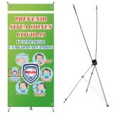 New X frame C Banner 80X180 cm