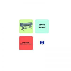 Manual de Servicio HP Designjet 8000S