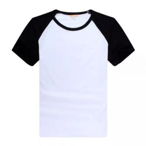 Playera Raglan para Niño de Algodón Mangas Coloridas 10pcs/pack