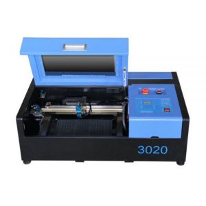 300mm x 200mm 40W/ 50W Grabadora Laser CO2 De Escritorio, con Mesa Movil