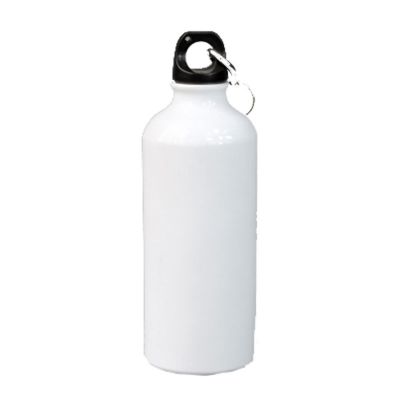 60pcs/Pack 750ml Blank Aluminum Sports Bottle for Sublimation Printing, White