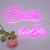 CALCA LED Neon Sign Bride to be ,Integrative Sign Length 6.53X15.63+5.39X11.97 inches (Pink)