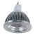 7W MR16 COB LED Ceiling Spotlight Bulb Lathe Aluminum