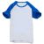 Sublimación Blank Polyester Camiseta Raglan blanca para sublimacion Con Manga colorida Para Los Niños