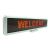 P4 Monochrome Desktop Scrolling Display Red Color 21.6*3.9*0.8in(550 x 100 x 20mm)
