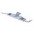 Paquete de 11000pcs de Modulo LED de luz blanca resistente al agua. (3 Chips LED con Lente óptico 0.72W, L70 x W16 x H7mm para anuncios publicitarios.