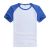 Playera Raglan para Niño de Algodón Mangas Coloridas 10pcs/pack