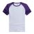 Playera Raglan para Niño de Algodón Mangas Coloridas 10pcs/pack