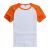 Playera Raglan para Niño de Algodón Mangas Coloridas 10pcs/pack