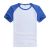 Playera Raglan para Hombre de Algodón Colorida 10pcs/pack