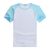Playera Raglan para Hombre de Algodón Colorida 10pcs/pack