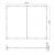 10ft High Portable Tension Fabric Exhibition Wall (Frame Only)