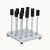 12 Roll Mobile Vinyl Rack for Clean and Storage the Workshop Material