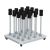 16 Roll Mobile Vinyl Rack for Clean and Storage the Workshop Material