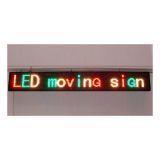 Letrero LED para Interiores 69" x 9" 3 Lineas (Tricolor o Color Sencillo)