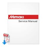 Manual de servicio + Manual de piezas de repuesto (Descarga directa) en inglés MIMAKI JV2-130 JV2-90