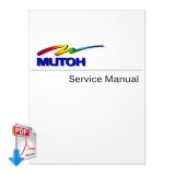 Manual de servicio para impresora Mutoh Rockhopper II
