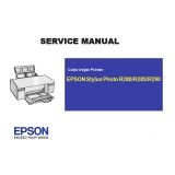 Manual de Servicio en Inglés Impresora Epson R280 285 290