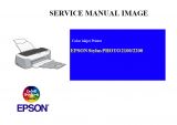 Manual de Servicio en Inglés Impresora Epson Stylus Pro Photo 2100 2200