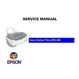 Manual de Servicio en Inglés Impresora Epson Stylus Photo 950 960