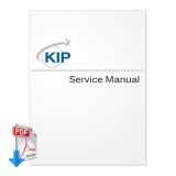 Manual de servicio (Descarga directa) KIP StarPrint 8000 (K77 / K-77)
