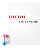 Manual de servicio para Ricoh Aficio BP20N