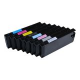 Cartucho rellenable de tinta UV con set de 8 piezas Epson StylusPro 4800 300ml/pc