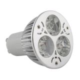 Foco LED Empotrable 3W 3 x 1W GU10