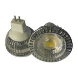 7W MR16 COB LED Ceiling Spotlight Bulb Fins Heat Dissipation Structure