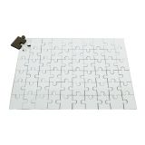 Rompecabezas Rectangulo Juguete para Niños Sublimacion en Blanco 7.8" x 11.4" 20pzas/paq