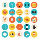 Set de 22 iconos con estilo Flat Brilloso (Descarga gratuita de ilustraciones).