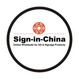 Customized TWO Color LOGO Advertising Light Films for Logo Projector Light 66.5x44mm