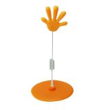 Plataforma de plástico Wobbler de 18 cm Clip POP Clips De Papel De Plástico (Naranja)