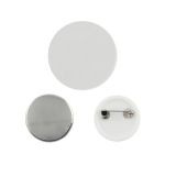 Pin en blanco, botón de insignia, suministros para máquina de Distintivos. 25mm de 1000pcs