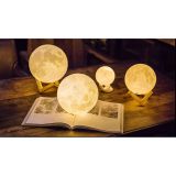 3D Moon Lamp USB LED Night Light Moonlight Gift Swat Sensor Color Changing  20cm 