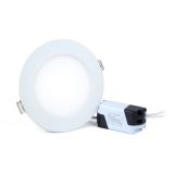 6W Round Ultra-Thin LED Recessed Ceiling Lamp Panel Light