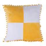 10pcs Sublimation Blank Pillow Case Split Plush Cover with Dot Edge