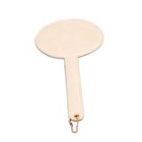 New Blank Sublimation Leather Bus ID Card Holder Fan Shape
