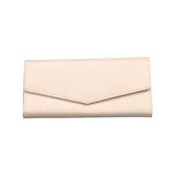 New Blank Sublimation Leather Fashion Trifold Lady Clutch Wallet Long Wallet