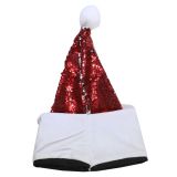 Super  Style Blank  Dye Sublimation Magic Sequins   Hats for Xmas Holiday  