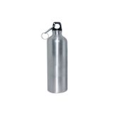 60pcs/Pack 750ml Blank Aluminum Sports Bottle for Sublimation Printing, Silver