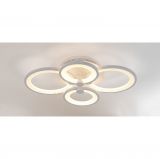 Modern Bedroom Circle LivingRoom Acrylic Ring Led Ceiling Light Pendant Lighting 15 heads