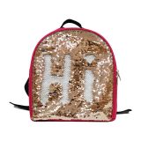 Blank Reversible Sequin Magic Small Size Schoolbag for Sublimation